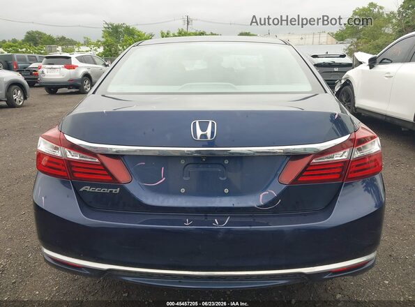 1HGCR2F36GA161975 2016 HONDA ACCORD Blue 