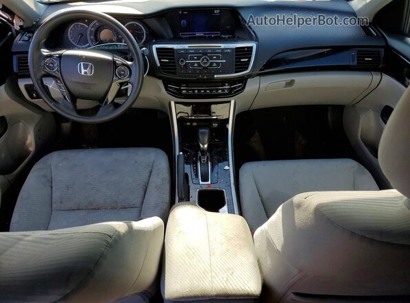 1HGCR2F36GA211709 2016 HONDA ACCORD Серебряный Вид панели приборов