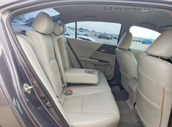 1HGCR2F36HA076913 2017 HONDA ACCORD Gray Вид задніх сидінь