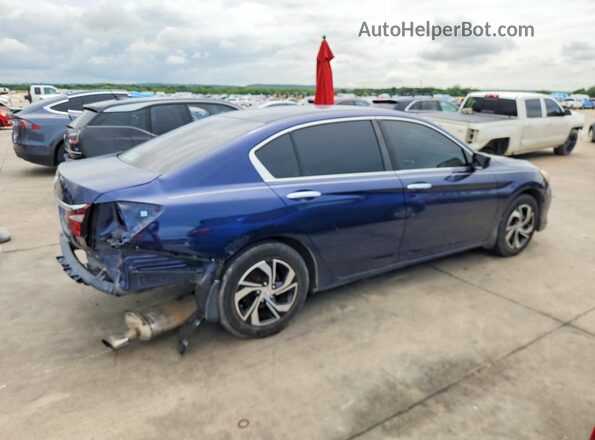 1HGCR2F36HA231444 2017 HONDA ACCORD Blue Հետևի աջ