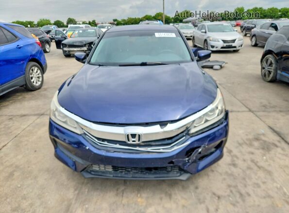 1HGCR2F36HA231444 2017 HONDA ACCORD Blue Դիմացի տեսք