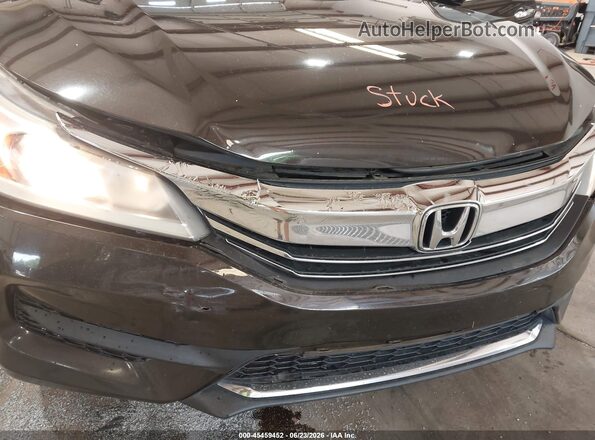 1HGCR2F37GA071184 2016 HONDA ACCORD Brown წინა ხედი