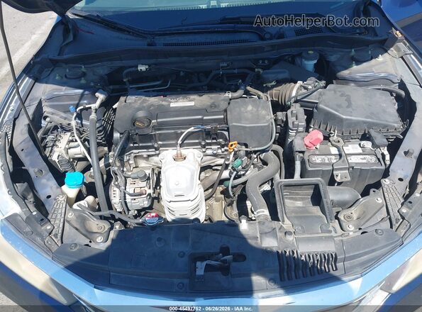1HGCR2F37GA085022 2016 HONDA ACCORD Blue Вид ззаду