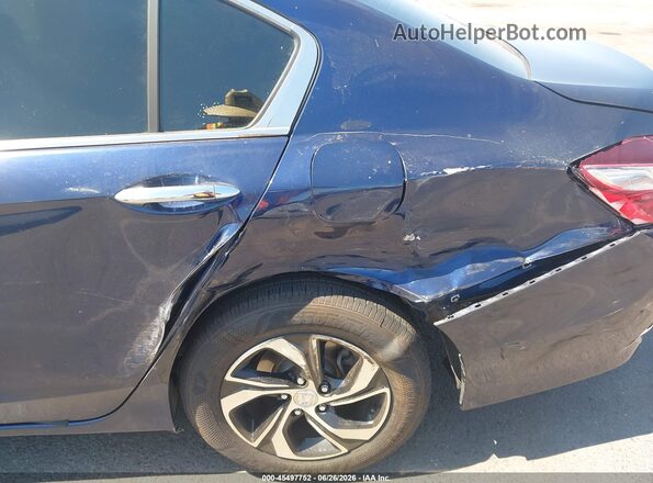 1HGCR2F37GA085022 2016 HONDA ACCORD Blue Вид спереду