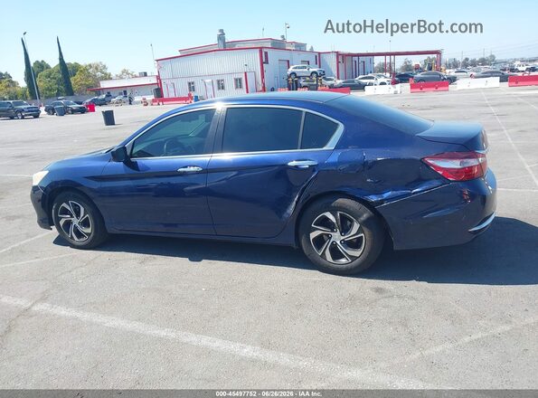 1HGCR2F37GA085022 2016 HONDA ACCORD Blue Панорамний вид салону 360°
