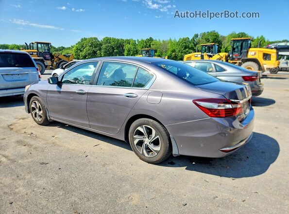 1HGCR2F37HA018857 2017 HONDA ACCORD Gray Задня ліва чверть