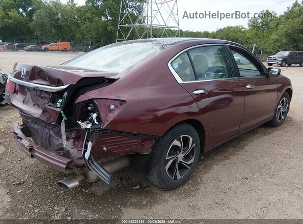 1HGCR2F37HA175224 2017 HONDA ACCORD Maroon Հետևի աջ