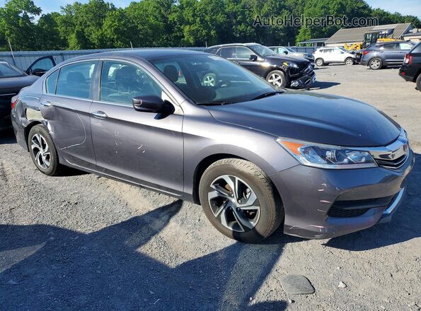 1HGCR2F37HA245871 2017 HONDA ACCORD Gray Передня права чверть