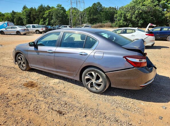 1HGCR2F38GA004495 2016 HONDA ACCORD Gray Հետևի ձախ