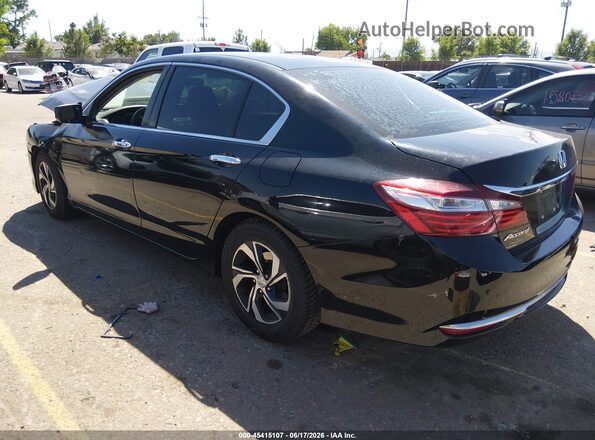 1HGCR2F38GA044348 2016 HONDA ACCORD Black Հետևի ձախ
