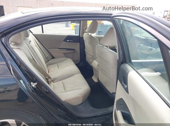 1HGCR2F38GA106069 2016 HONDA ACCORD Black Widok naklejki z numerem VIN