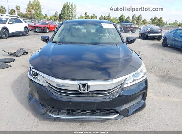 1HGCR2F38GA106069 2016 HONDA ACCORD Black Widok wnętrza z tyłu