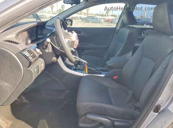 1HGCR2F38GA109621 2016 HONDA ACCORD Silver წინა სალონის ხედი