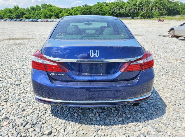 1HGCR2F38GA218032 2016 HONDA ACCORD Blue 