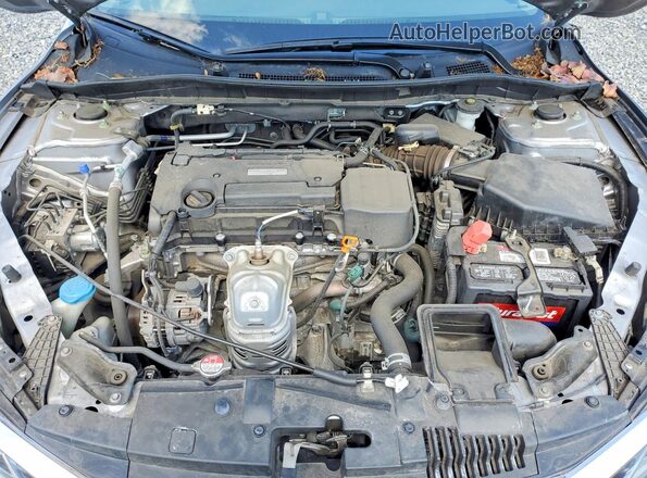 1HGCR2F38HA142913 2017 HONDA ACCORD Silver Սալոնի հետևի տեսք