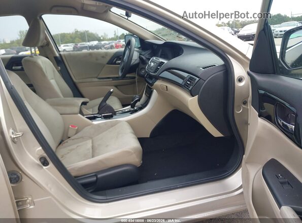 1HGCR2F38HA262288 2017 HONDA ACCORD Tan წინა სალონის ხედი