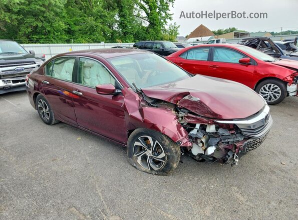 1HGCR2F39GA101544 2016 HONDA ACCORD Burgundy Առջևի աջ