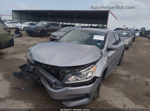 1HGCR2F39GA220906 2016 HONDA ACCORD Silver Front left