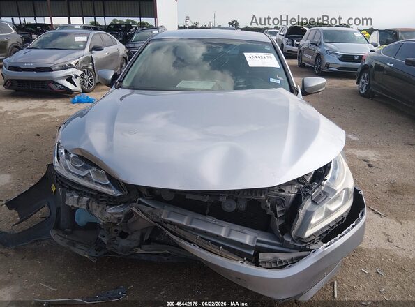 1HGCR2F39GA220906 2016 HONDA ACCORD Silver Front view