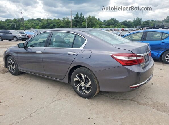 1HGCR2F39HA172910 2017 HONDA ACCORD Gray Rear left