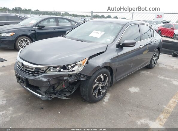 1HGCR2F39HA248979 2017 HONDA ACCORD Gray Front left