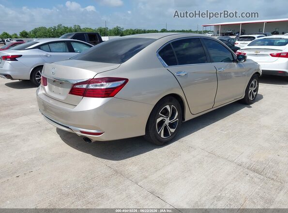 1HGCR2F3XGA062656 2016 HONDA ACCORD Gold Tył prawy