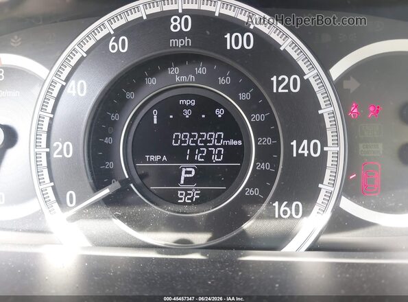 1HGCR2F3XGA080848 2016 HONDA ACCORD White Հետևի նստատեղերի տեսք