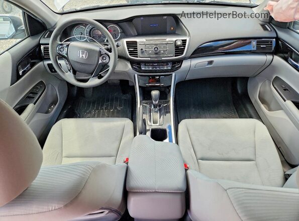 1HGCR2F3XGA088481 2016 HONDA ACCORD Gray Вид панелі приладів