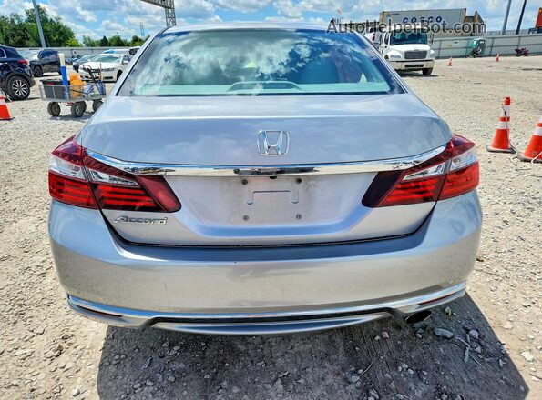 1HGCR2F3XGA088481 2016 HONDA ACCORD Gray Вид ззаду
