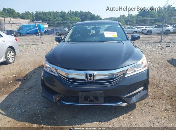 1HGCR2F3XGA224074 2016 HONDA ACCORD Black Вид щитка приладів