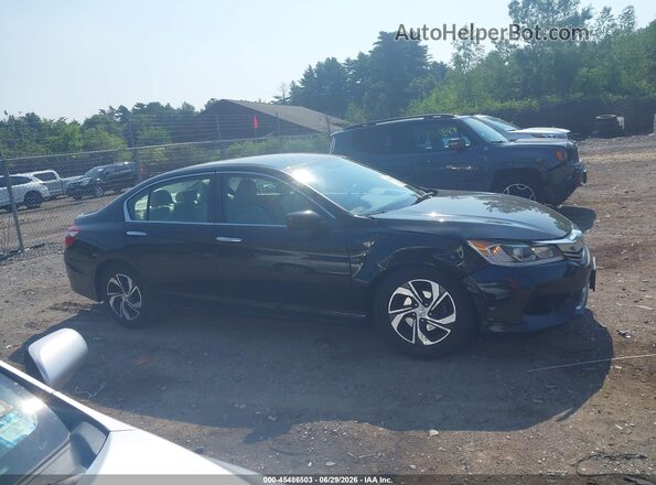 1HGCR2F3XGA224074 2016 HONDA ACCORD Black Вид задньої частини салону