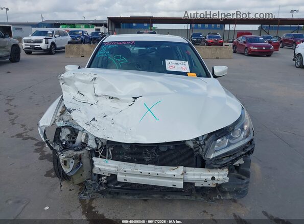 1HGCR2F3XHA221905 2017 HONDA ACCORD White Вид щитка приладів