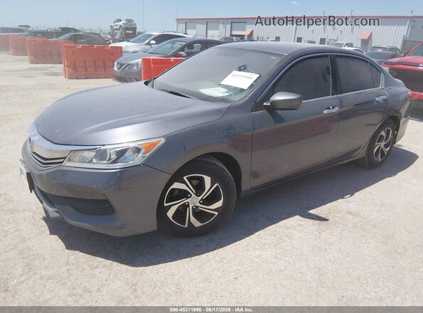 1HGCR2F3XHA247212 2017 HONDA ACCORD Gray Передня ліва чверть