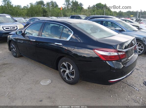 1HGCR2F3XHA280372 2017 HONDA ACCORD Black Հետևի ձախ