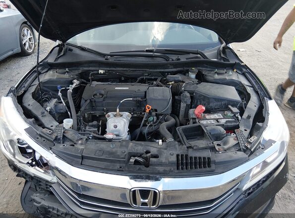 1HGCR2F3XHA280372 2017 HONDA ACCORD Black Հետևի տեսք