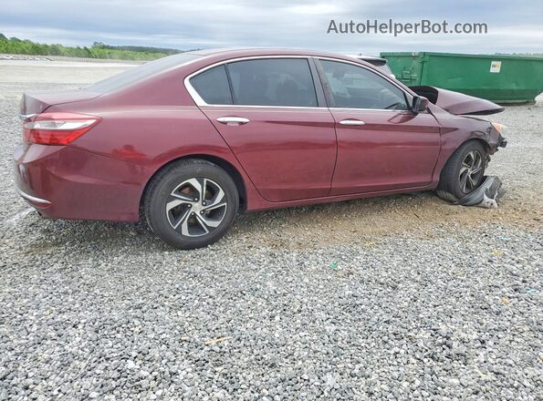 1HGCR2F3XHA287922 2017 HONDA ACCORD Burgundy Հետևի աջ