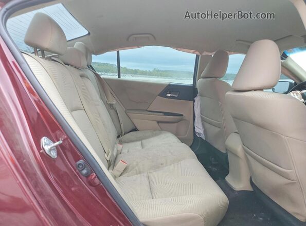 1HGCR2F3XHA287922 2017 HONDA ACCORD Burgundy Հետևի նստատեղերի տեսք