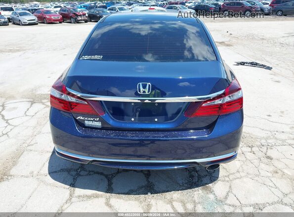 1HGCR2F3XHA308736 2017 HONDA ACCORD Blue 