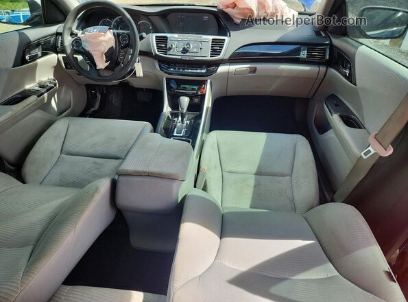 1HGCR2F40HA057976 2017 HONDA ACCORD Blue Dashboard view