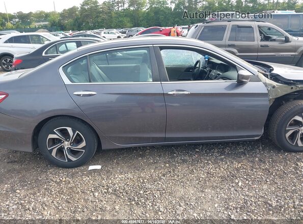 1HGCR2F42GA021186 2016 HONDA ACCORD Gray 