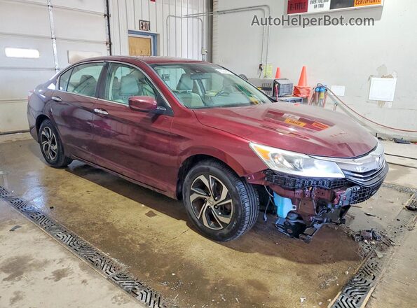 1HGCR2F47GA174193 2016 HONDA ACCORD Maroon 