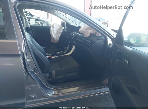 1HGCR2F47HA109331 2017 HONDA ACCORD Gray წინა სალონის ხედი