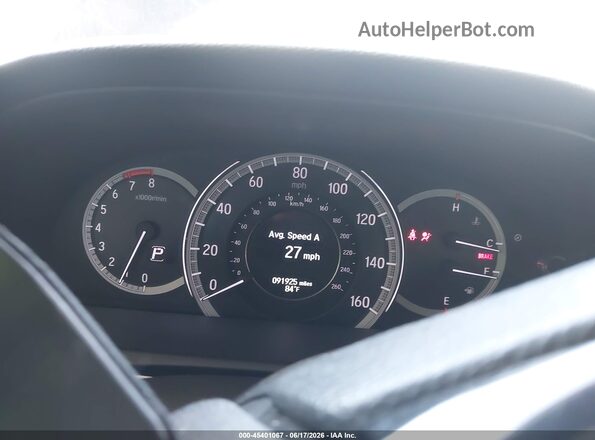 1HGCR2F47HA109331 2017 HONDA ACCORD Gray უკანა სავარძლების ხედი