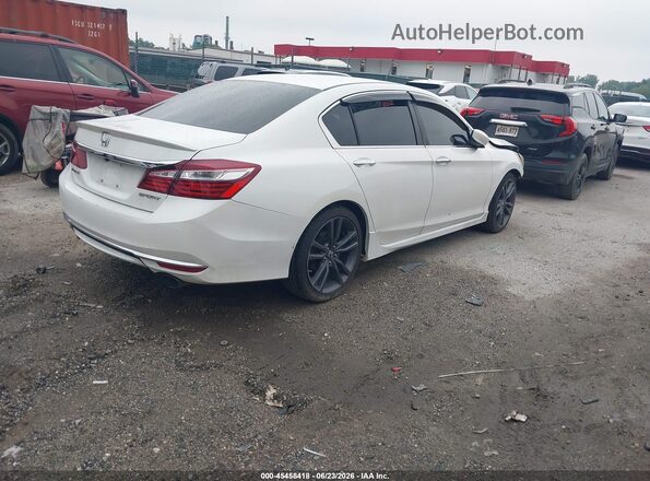 1HGCR2F50GA024662 2016 HONDA ACCORD White Rear right