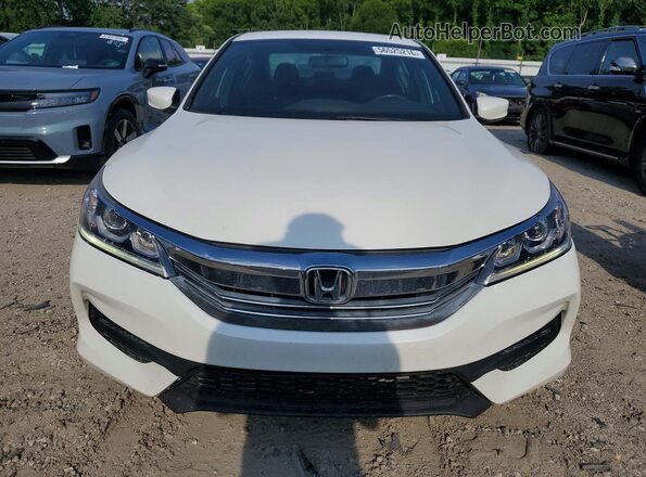 1HGCR2F50GA073683 2016 HONDA ACCORD White Вид спереду