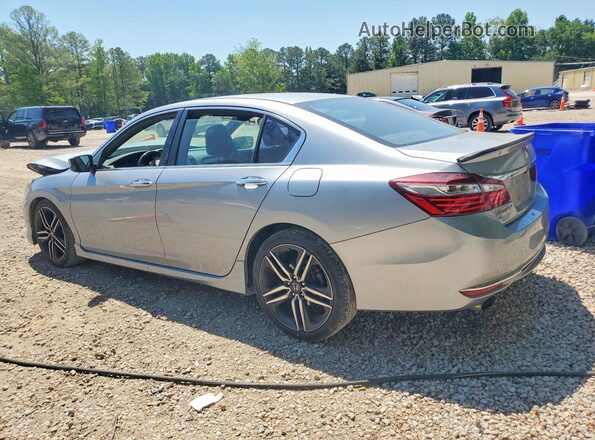 1HGCR2F50GA176036 2016 HONDA ACCORD Silver Հետևի ձախ