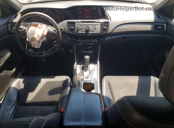 1HGCR2F50GA176036 2016 HONDA ACCORD Silver Առջևի վահանակի տեսք