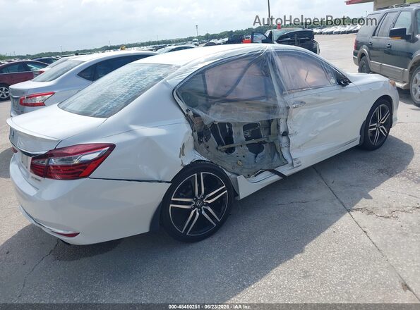 1HGCR2F50HA160758 2017 HONDA ACCORD White Հետևի աջ