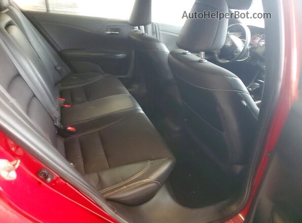 1HGCR2F50HA264103 2017 HONDA ACCORD Red Вид задніх сидінь
