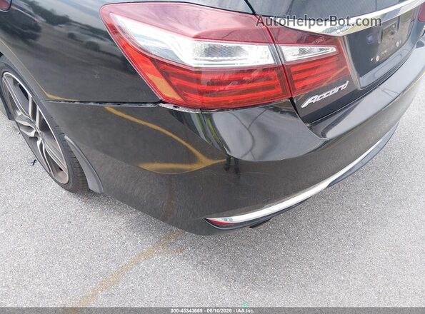 1HGCR2F51GA107940 2016 HONDA ACCORD Black 